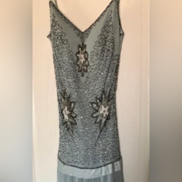 Women's Sue Wong Nocturne Vintage Beaded Dress - Picture 6 of 6